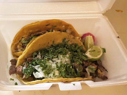 Tacos de Birria and Lengua