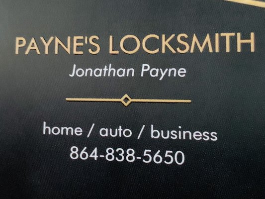 Payne’s Locksmith