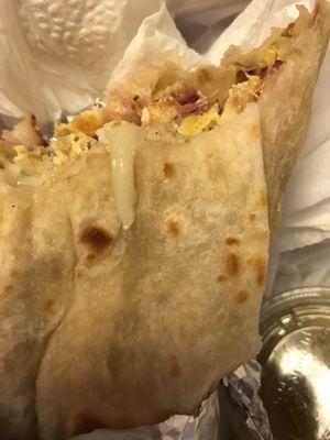 Breakfast burrito