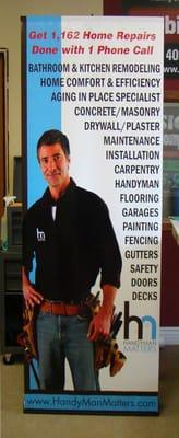 HandyMan Matters Sign- My SIgn Company