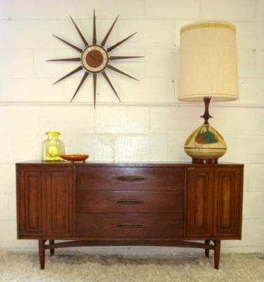 Great selection of credenzas and dressers.