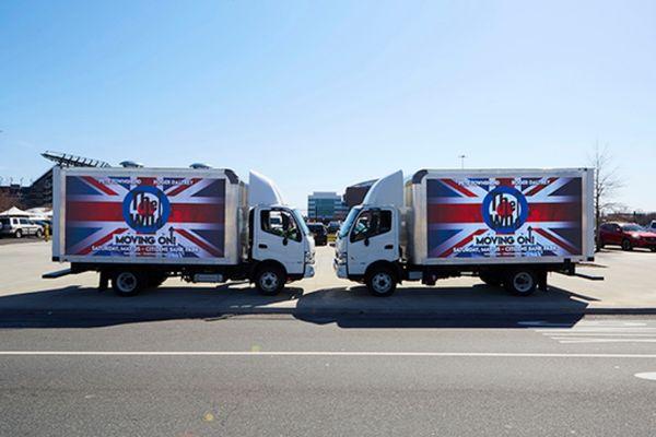 LED Mobile Billboard Truck provided by American Guerilla Marketing. The Who/Live Nation Campaign