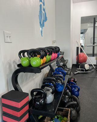 Just a few of the functional training tools that we use to help our students explore and hone their movement.