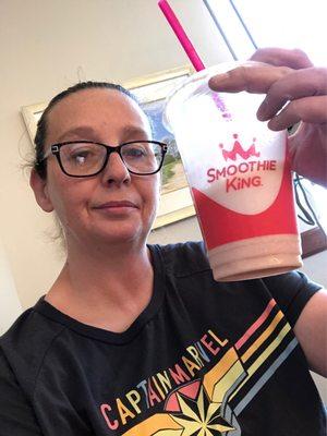 Smoothie King here is to you. Thanks for being great.