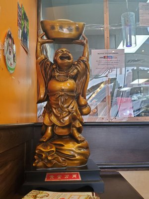 Buddha...in a taco spot WTF?