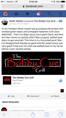 The Bobby Cue Grill