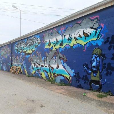 Metal Fingers Krew Mural - 2019