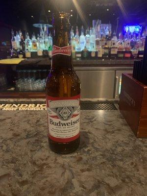 They got Budweiser, so at least I got that going for me.