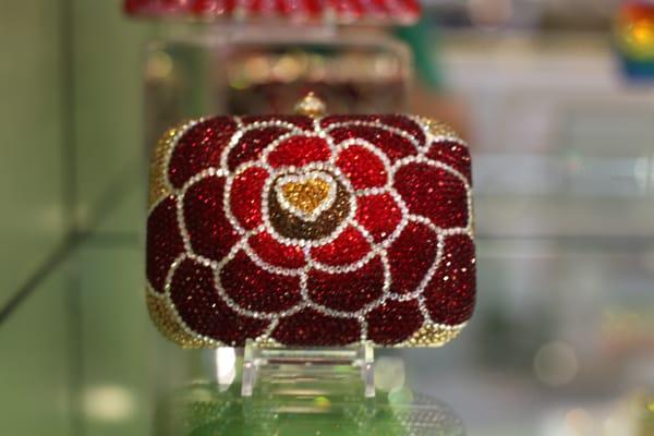 little bejeweled purse