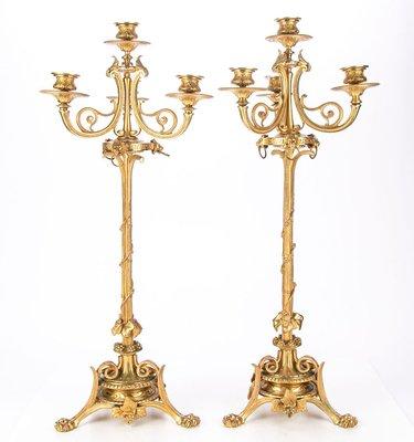 Pair Of Exquisite Candelabras