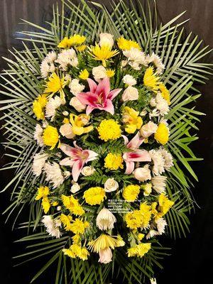 Sympathy flowers arrangement for your beloved ones.