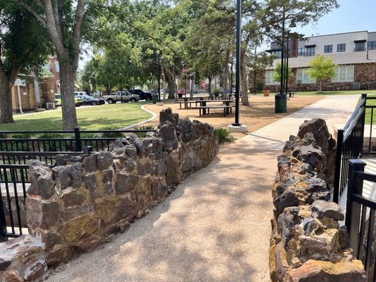 Other picnic area- farther away from the playground