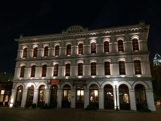 Free theater! Left side of the bldg is supposed to be haunted.