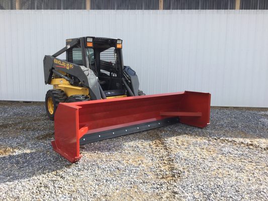 Skid Steer Snow Pusher manufactured in our shop.