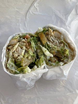 1-18-2023 California chicken wrap