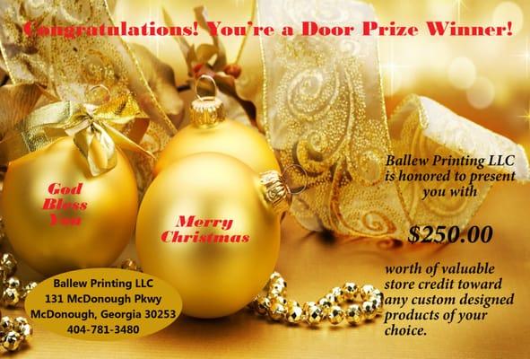 Henry County Chamber of Commerce 5th Annual Holiday Party, Thursday, December 3, 2015 sponsored by the Holiday Inn & Suites i...