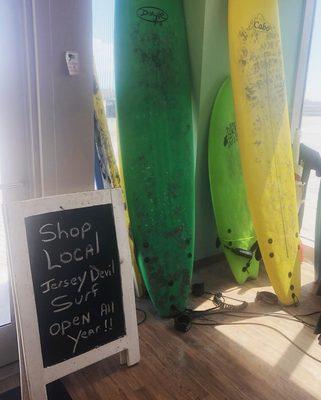 Board Rentals all year long!