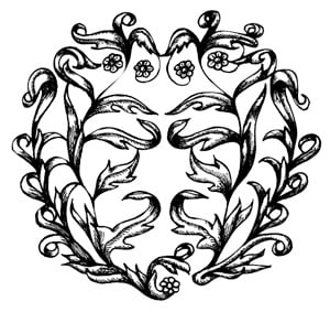 emblem designed by Isabel O'Neil