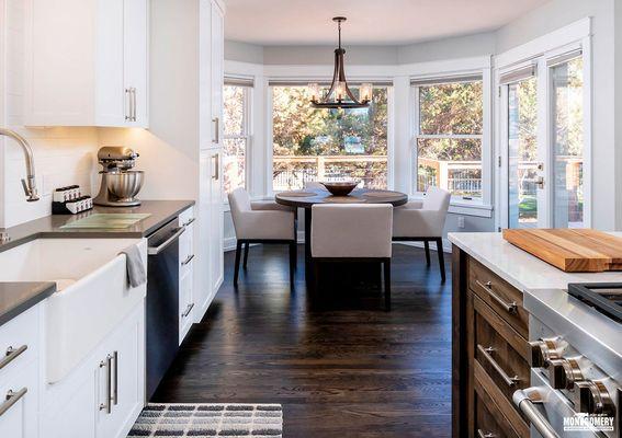 Remodeled kitchen