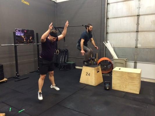 Box Jumps and Burpees Oh my!