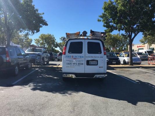 If their Parkin skills reflect anything... I would be worried. This was in a bush Home Depot up front. Clearly they don't respect others.