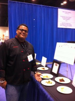 In a food event in Orlando Florida