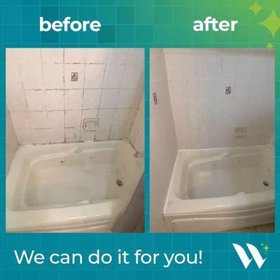 grouting and tile cleaning  
We can do it for you!!