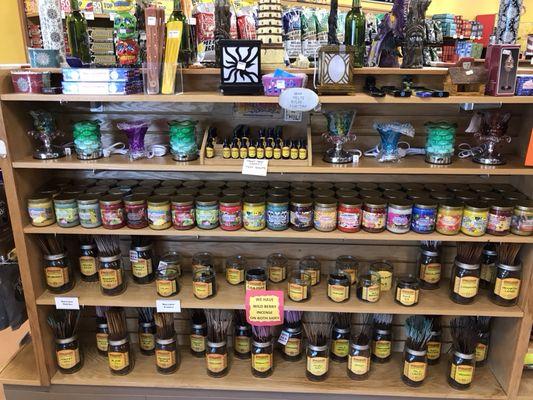 We carry a wide variety of Wild Berry incense, wax melts, Smoke Odor candles and sprays