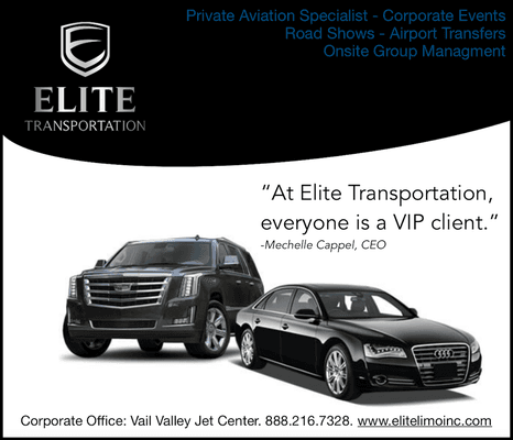 Experience the Elite difference.