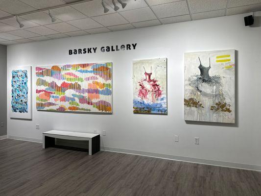 New 2400 Sqft Barsky Art Gallery Space in Hoboken NJ - Available for elevated private and corporate events.