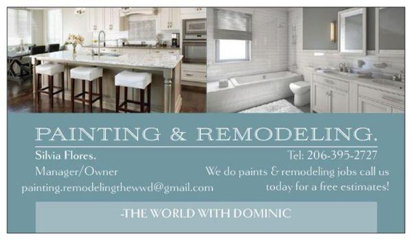 Painting & Remodeling The World With Dominic