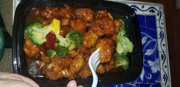 Orange chicken