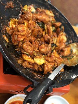 Spicy Stir Fried Chicken