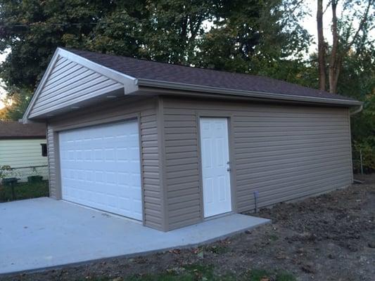 New Garage Construction