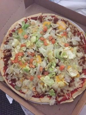 Auten's Taco Pizza