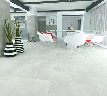 Porcelain Tile Cement Look...