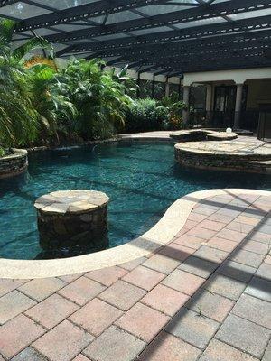 Pool service custom to your pool needs.