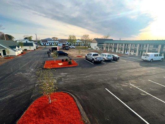 Repaved Parking Lot - Yarmouth, MA