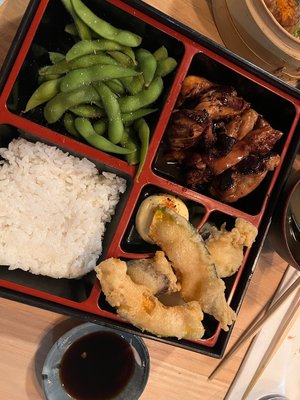 Teriyaki chicken bento box