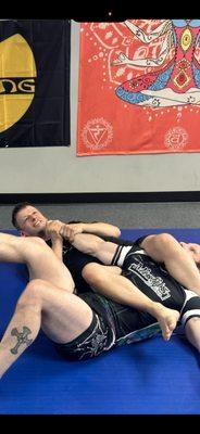 Robert during armbar week