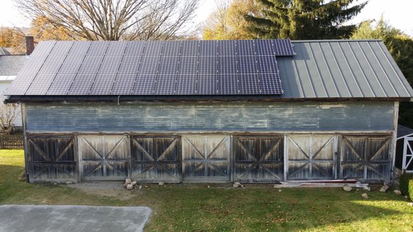 12 kW Solar Array on a Standing Seam Roof