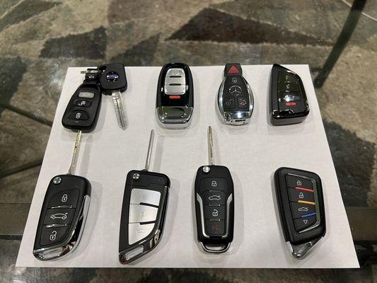 Automotive Fobs and Smart Keys.