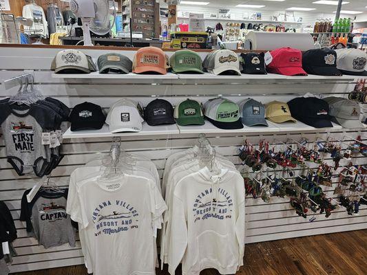 Fontana General Store apparel and ornaments