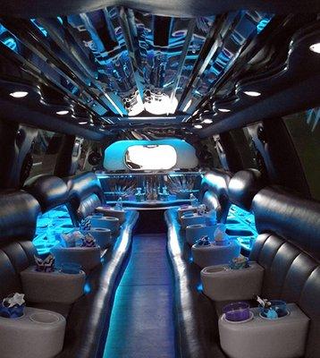 Stylish party bus.