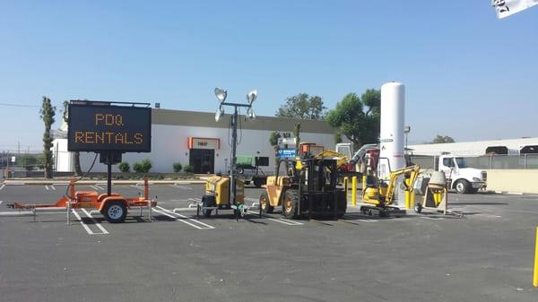 Welcome to PDQ Rentals of Los Angeles!