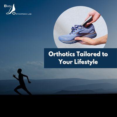 Each orthotic is uniquely customized to your foot based on your age, weight, shoes, and activity!