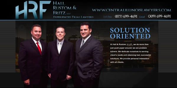 Hall, Rustom & Fritz, LLC
 
 Experienced Trial Lawyers
 
 Call for a free initial consultation!