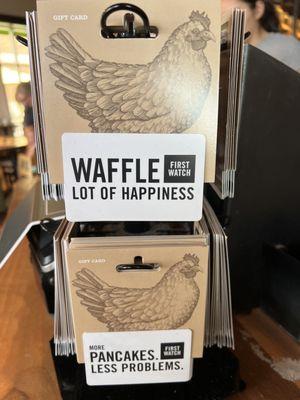 Happiness is waffles, indeed!