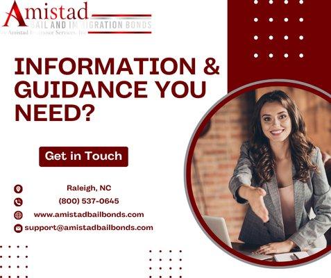 Need information and guidance? Look no further than Amistad. Our dedicated team is here to provide the support and expertise you need to nav