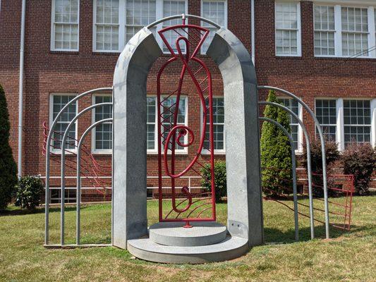 Symphonic Gate public art, Newton